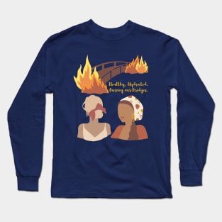 Burning Bridges Long Sleeve T-Shirt